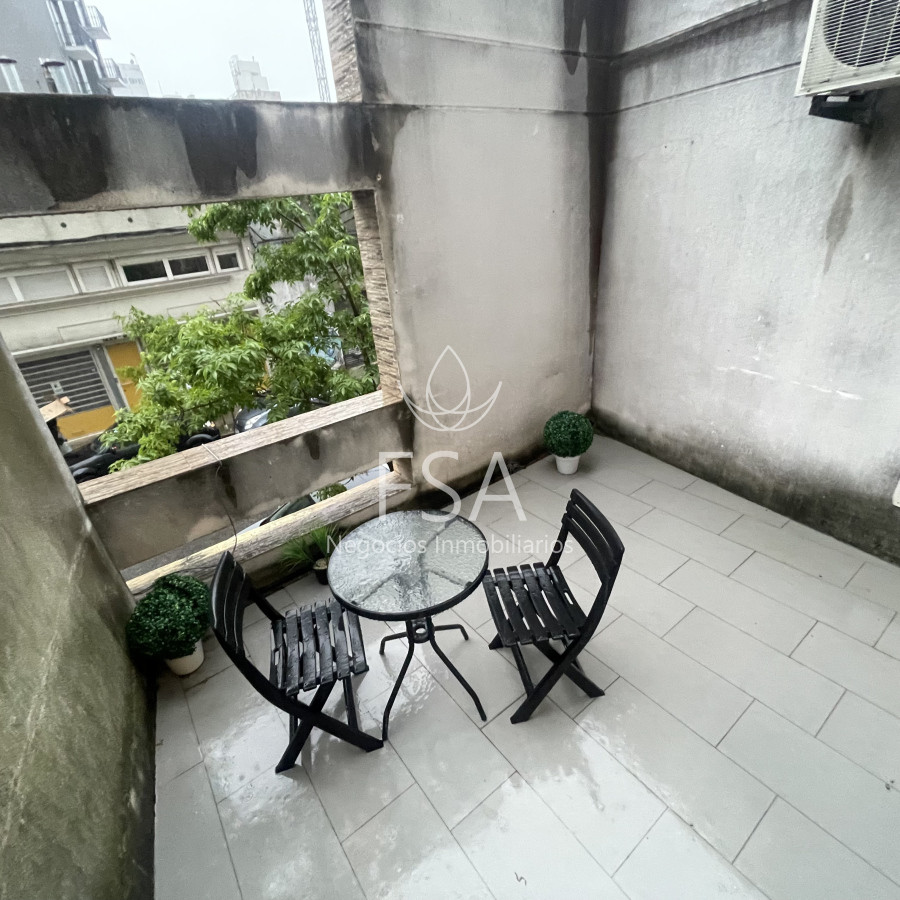 Apartamento ID.200 - Alquiler Apartamento 1 Dormitorio Amoblado Terraza Garaje Cordón Sur Montevideo St