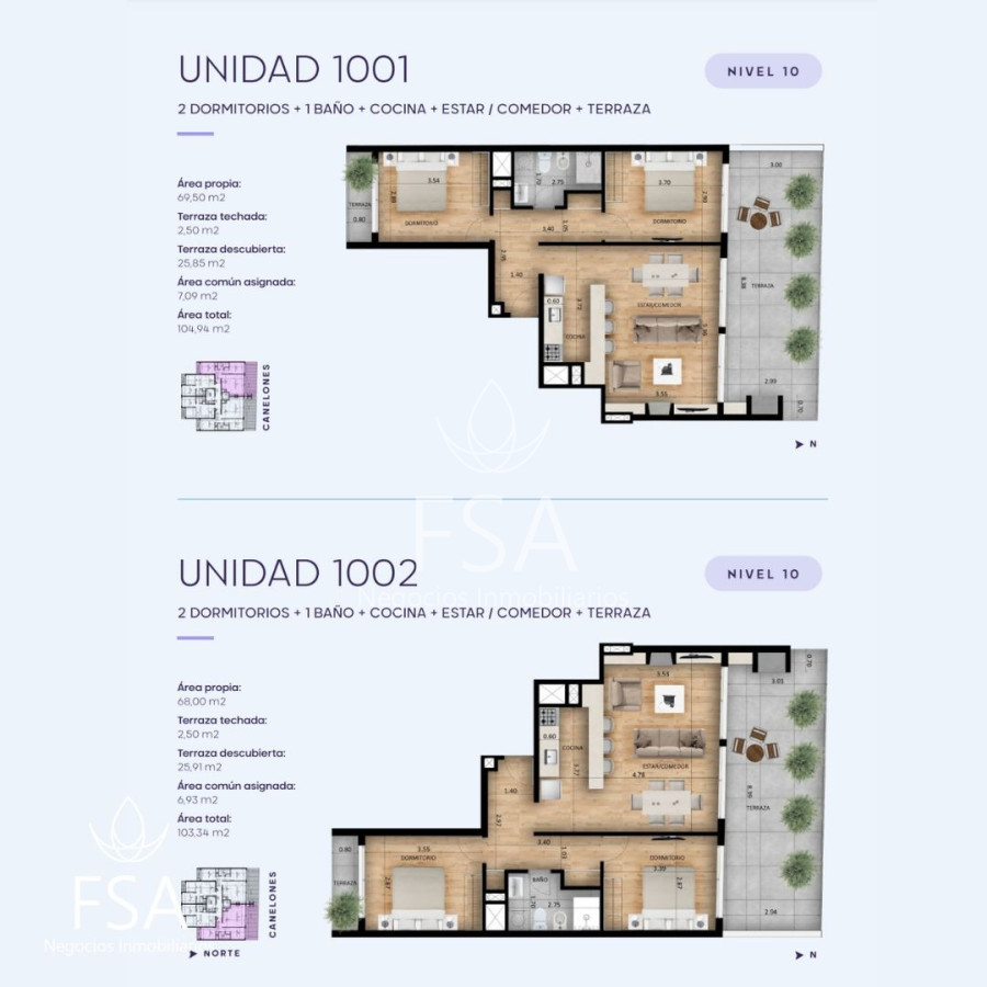 Apartamento ID.47 - Venta Apartamento Monoambiente En Pozo Cordón Sur Montevideo St St