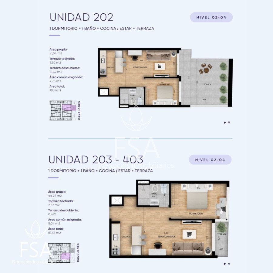 Apartamento ID.47 - Venta Apartamento Monoambiente En Pozo Cordón Sur Montevideo St St