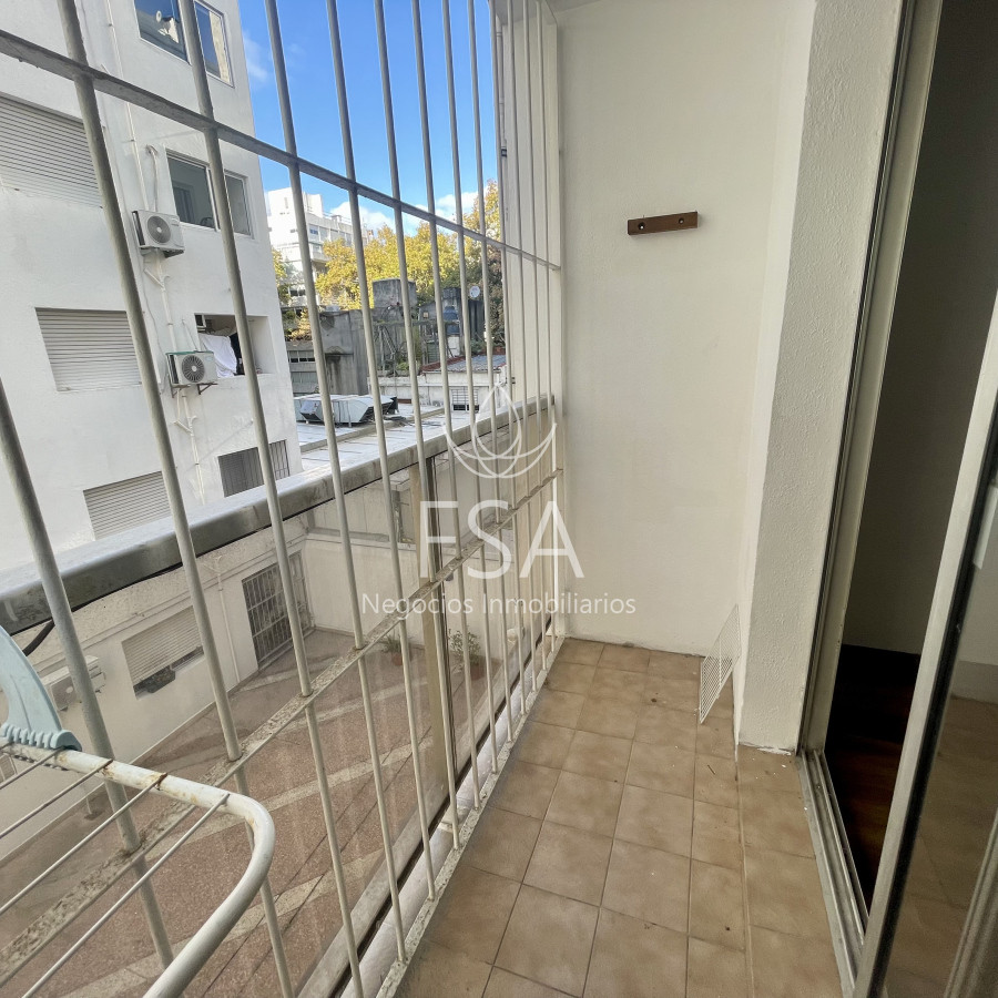 Apartamento ID.261 - Alquiler Apartamento Monoambiente Balcón Pocitos Montevideo St