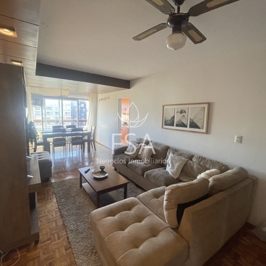 Apartamento ID.133 - Alquiler Apartamento 2 Dormitorios Amoblado Al Frente Punta Carretas Montevideo St