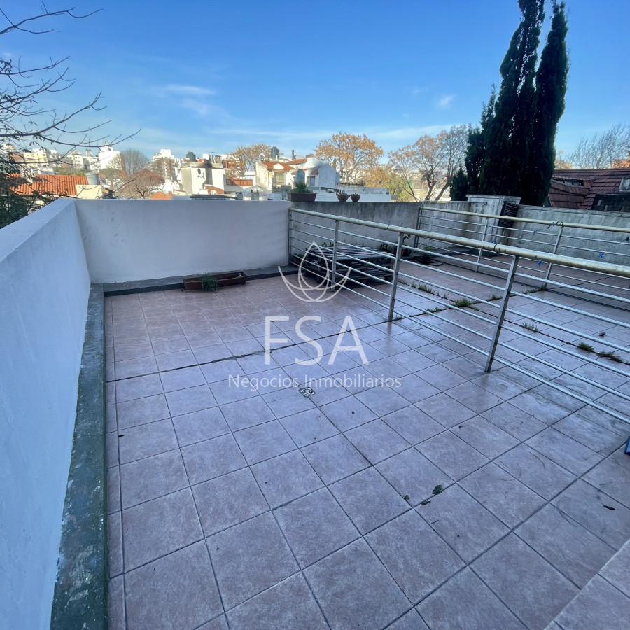 Apartamento ID.307 - Alquiler Apartamento Monoambiente Terraza Pocitos Montevideo St