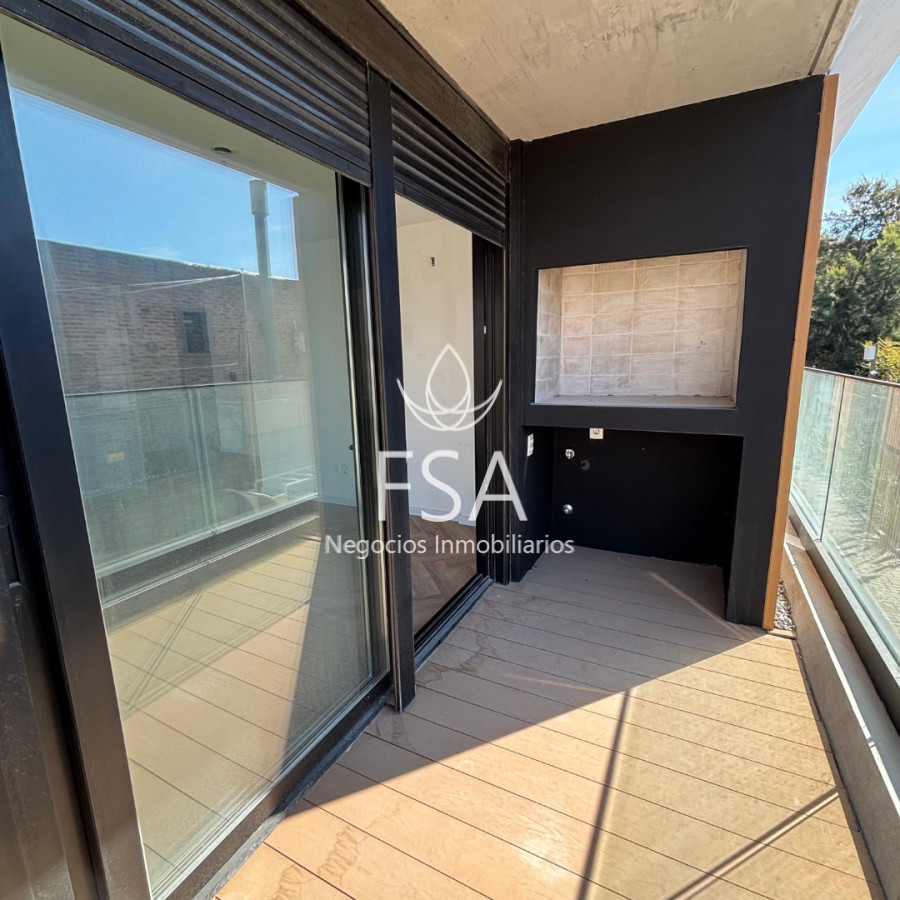 Apartamento ID.327 - Venta Apartamento 2 Dormitorios A estrenar Terraza con parrillero Barra de Carrasco Canelones 105E F