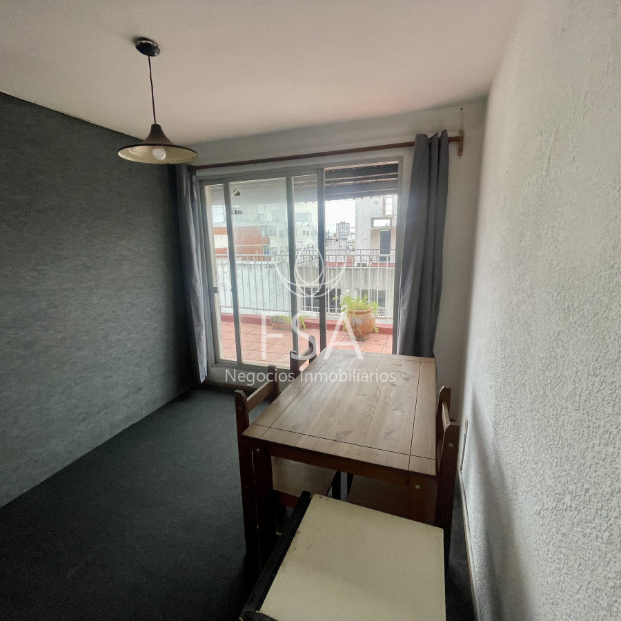 Apartamento ID.340 - Alquiler Apartamento 1 Dormitorio Amueblado Terraza Cordon Montevideo St