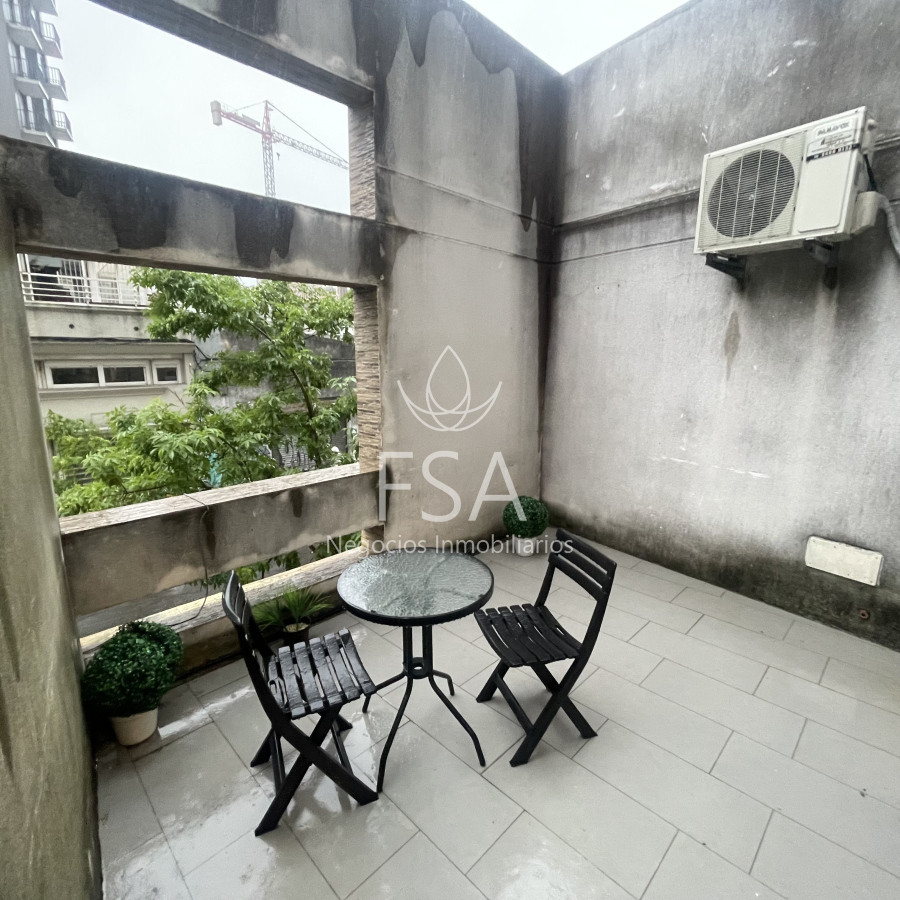 Apartamento ID.200 - Alquiler Apartamento 1 Dormitorio Amoblado Terraza Garaje Cordón Sur Montevideo St