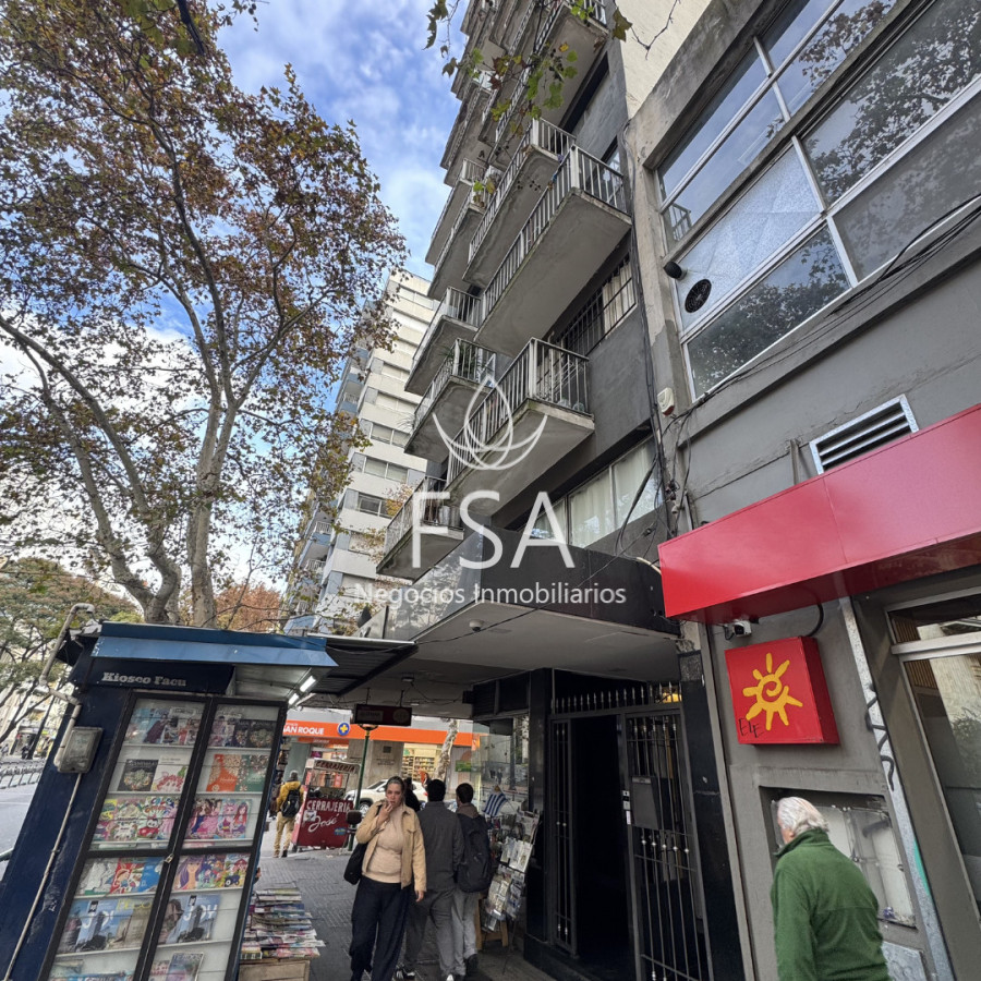 Apartamento ID.488 - Alquiler Apartamento Monoambiente 44 mts Cordón Montevideo E
