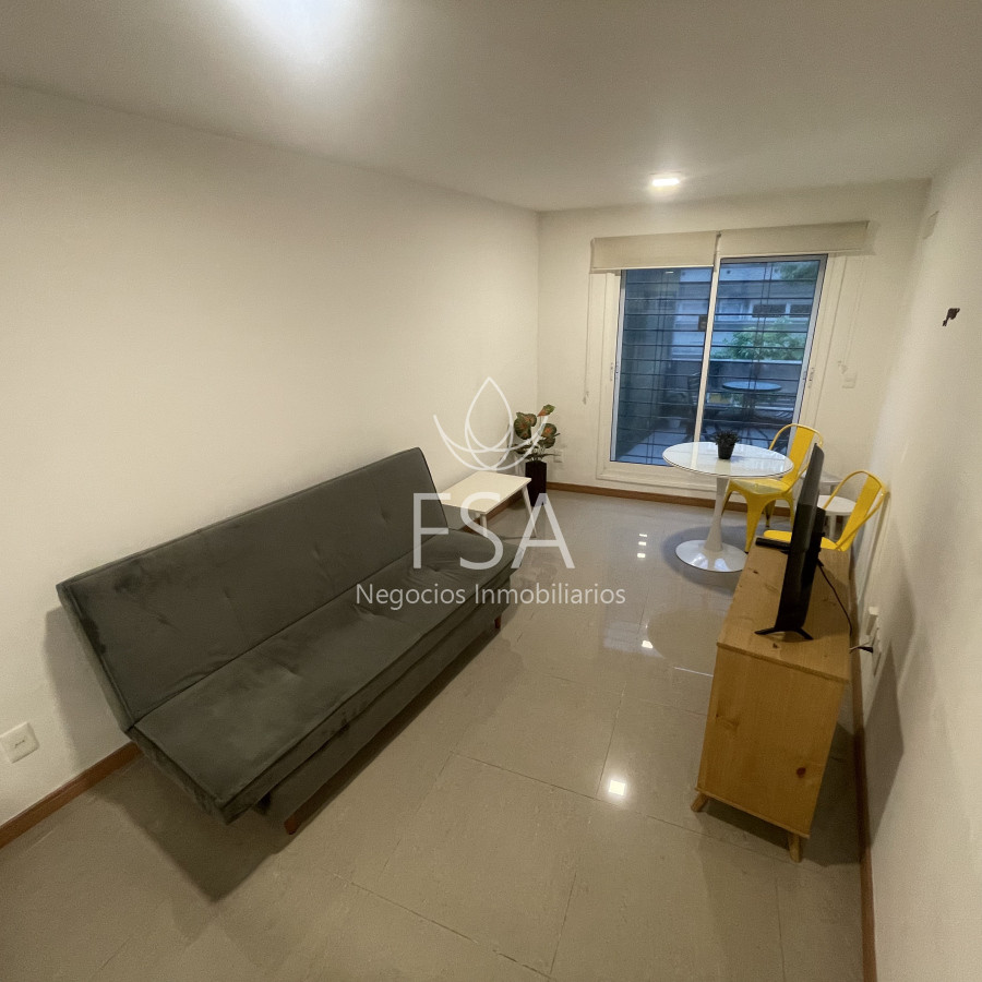 Apartamento ID.200 - Alquiler Apartamento 1 Dormitorio Amoblado Terraza Garaje Cordón Sur Montevideo St