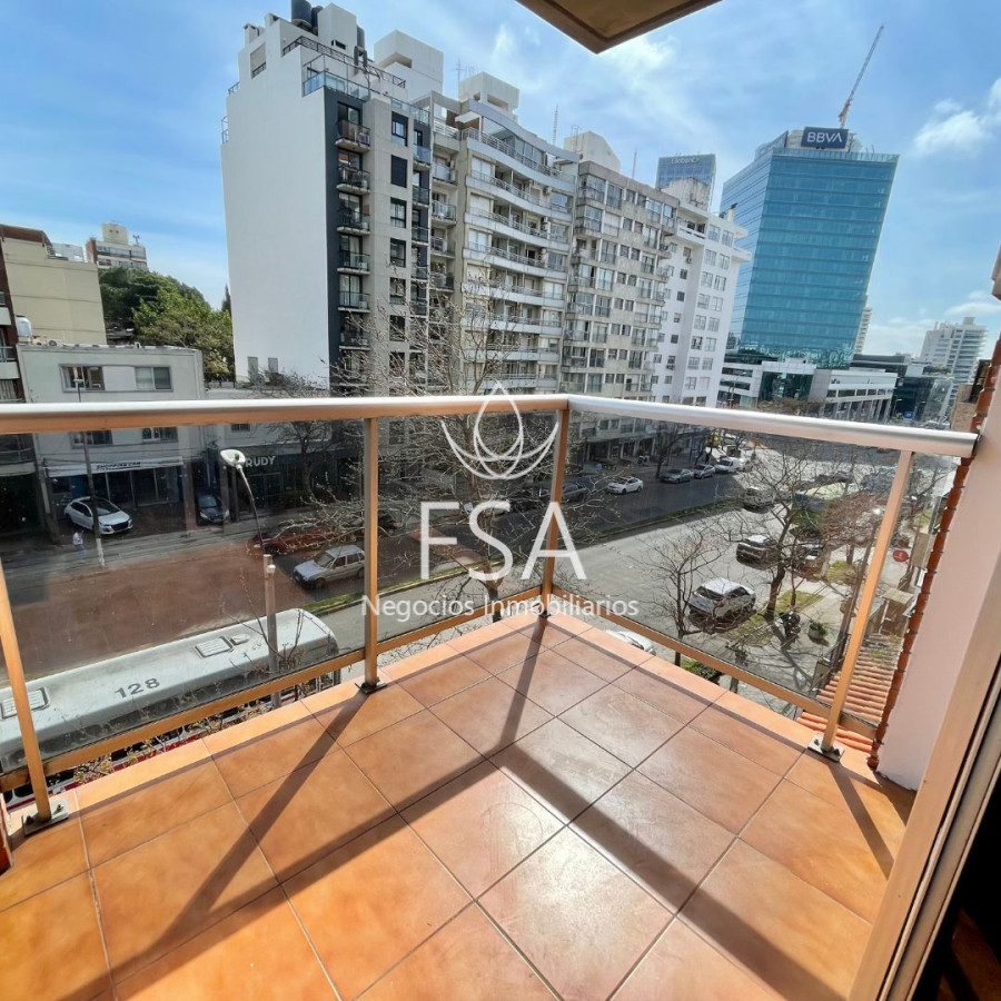 Apartamento ID.364 - Alquiler Apartamento Monoambiente Balcón al Frente Pocitos Montevideo St