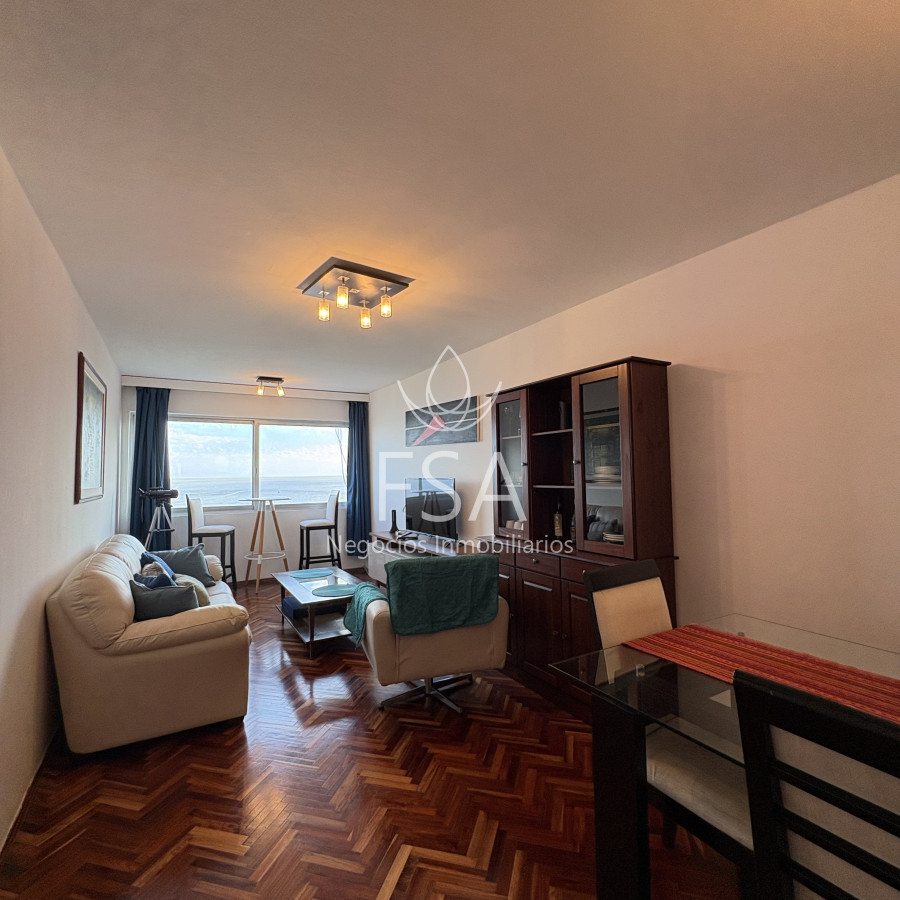 Apartamento ID.391 - Alquiler Apartamento 2 Dormitorios Vista al mar Malvín Montevideo Ev