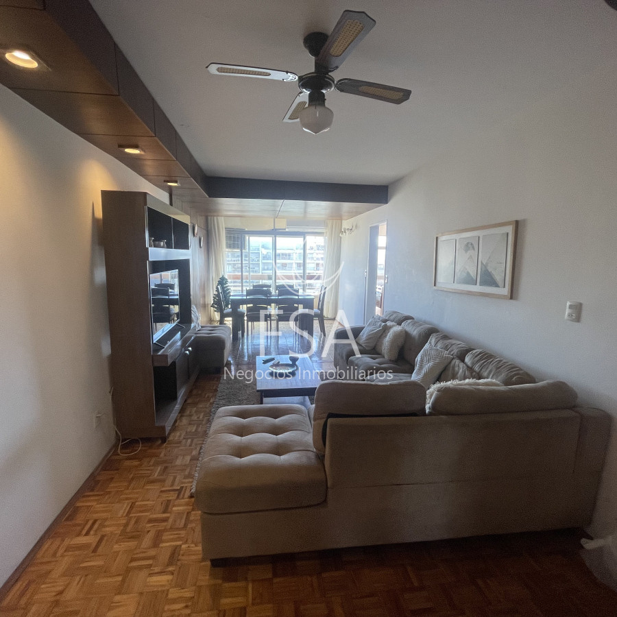 Apartamento ID.133 - Alquiler Apartamento 2 Dormitorios Amoblado Al Frente Punta Carretas Montevideo St