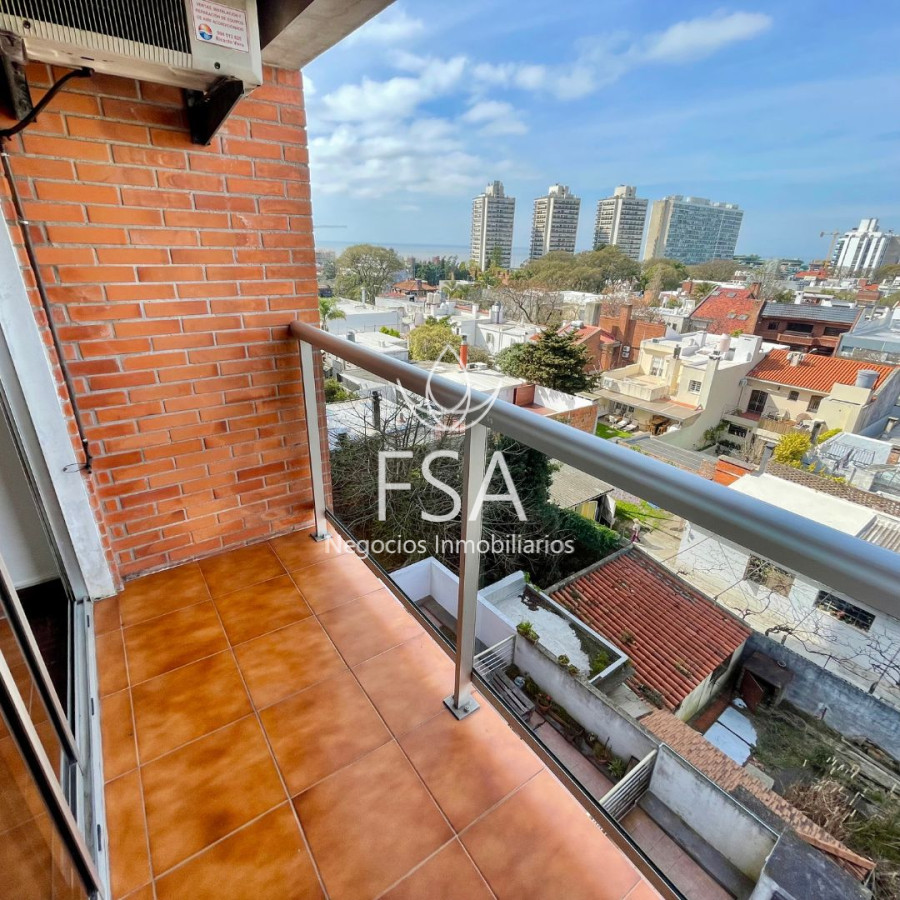 Apartamento ID.365 - Alquiler Apartamento Monoambiente con Divisiones Balcón Pocitos Montevideo St