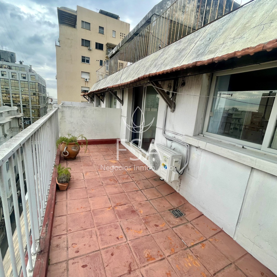 Apartamento ID.340 - Alquiler Apartamento 1 Dormitorio Amueblado Terraza Cordon Montevideo St