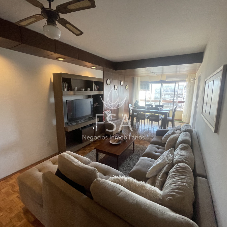 Apartamento ID.133 - Alquiler Apartamento 2 Dormitorios Amoblado Al Frente Punta Carretas Montevideo St
