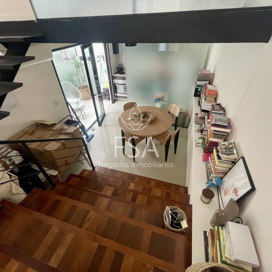 Apartamento ID.160 - Alquiler Apartamento 1 Dormitorio Loft Patio Punta Carretas Montevideo St