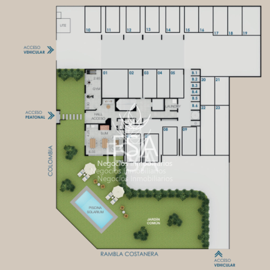 Apartamento ID.272 - Venta Apartamento 1 Dormitorio En Pozo Vista al Mar Parque Carrasco Canelones F