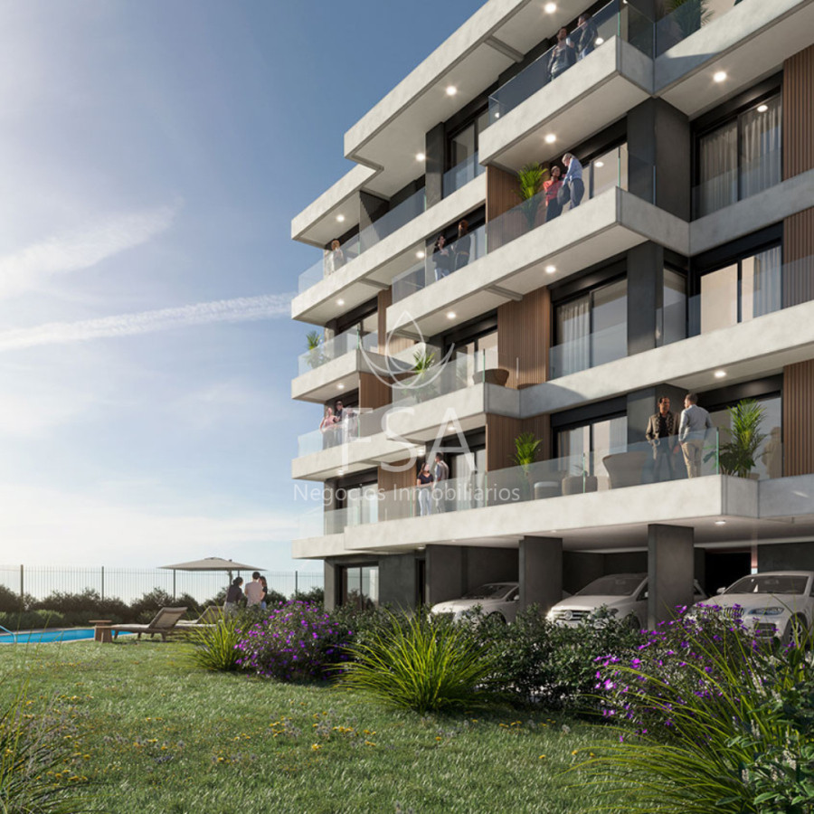 Venta Apartamento 1 Dormitorio En Pozo Vista al Mar Parque Carrasco Canelones F