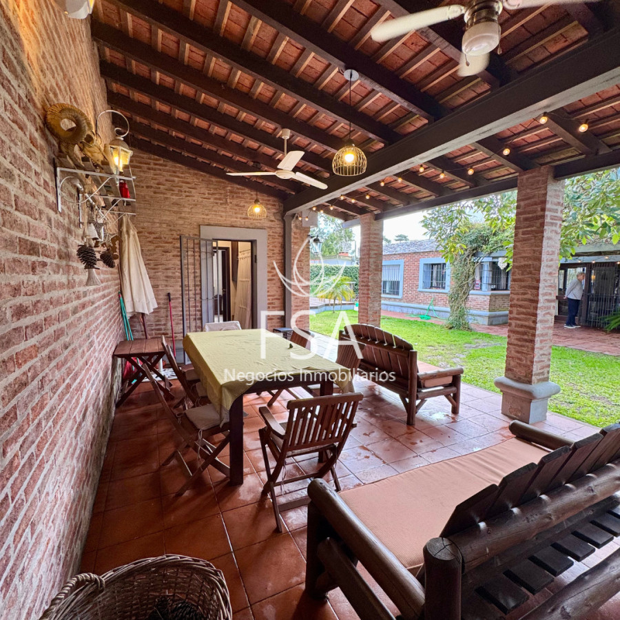 Casa ID.348 - Venta Casa + Apto 3 Dormitorios Barbacoa Piscina Villa Argentina Canelones G