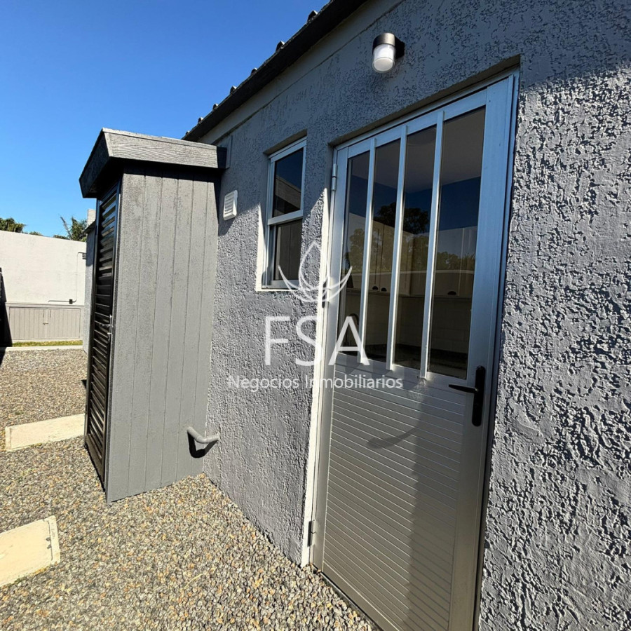 Casa ID.458 - Alquiler Casa PH 1 Dormitorio 1 Baño Patio Parrillero Médanos de Solymar Sur F 