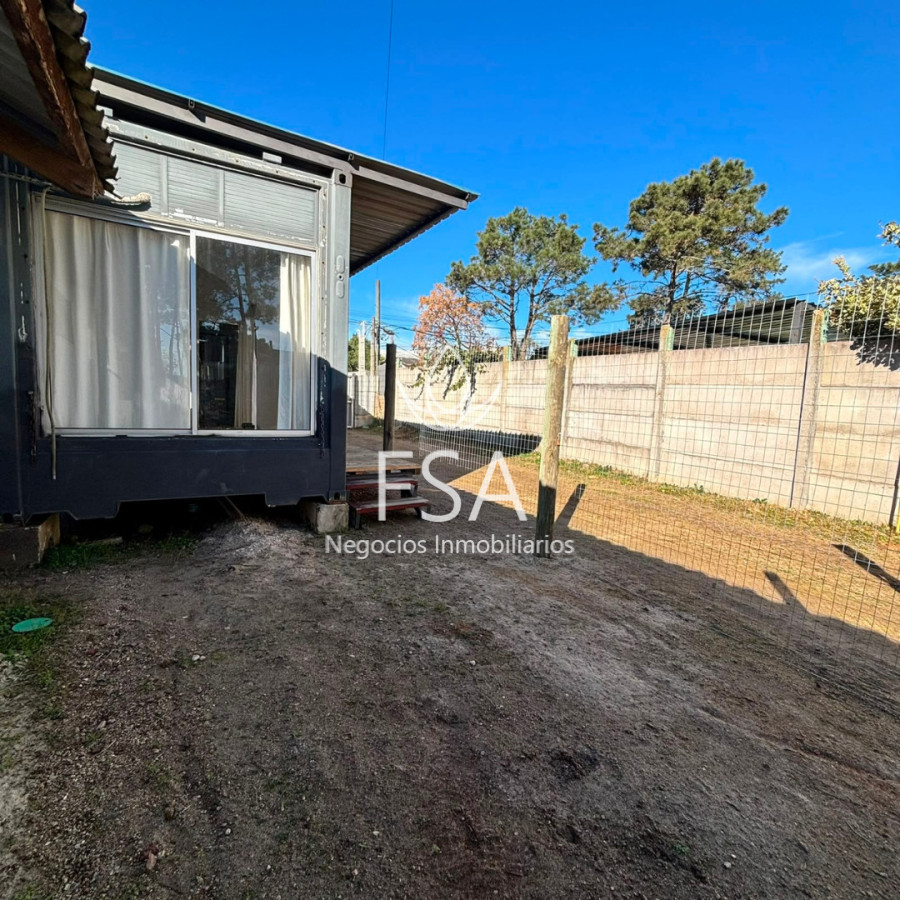 Casa ID.504 - Alquiler Casa contenedor Ingreso para auto Patio privado 1 Dormitorio Pinar Norte FM