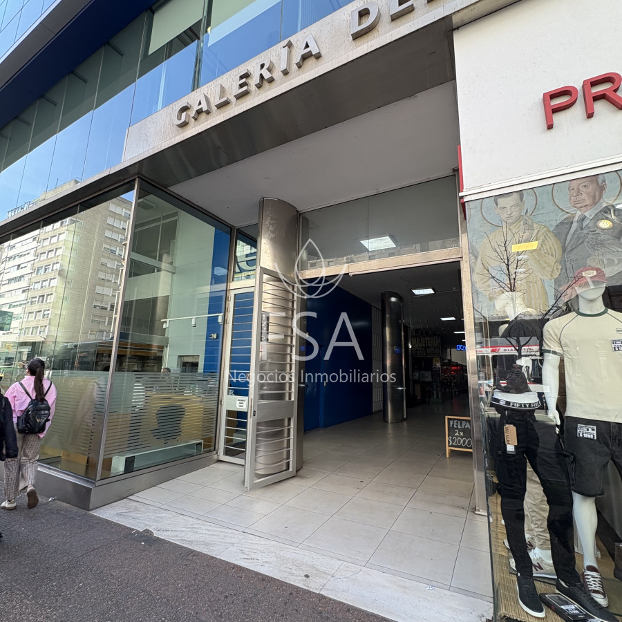Local Comercial ID.375 - Alquiler Local Comercial Galería Centro Montevideo Ev
