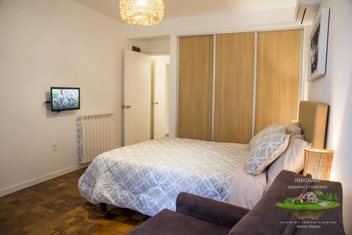 Apartamento ID.1568 - Se alquila amoblado 2 dormitorios con patio, Pocitos