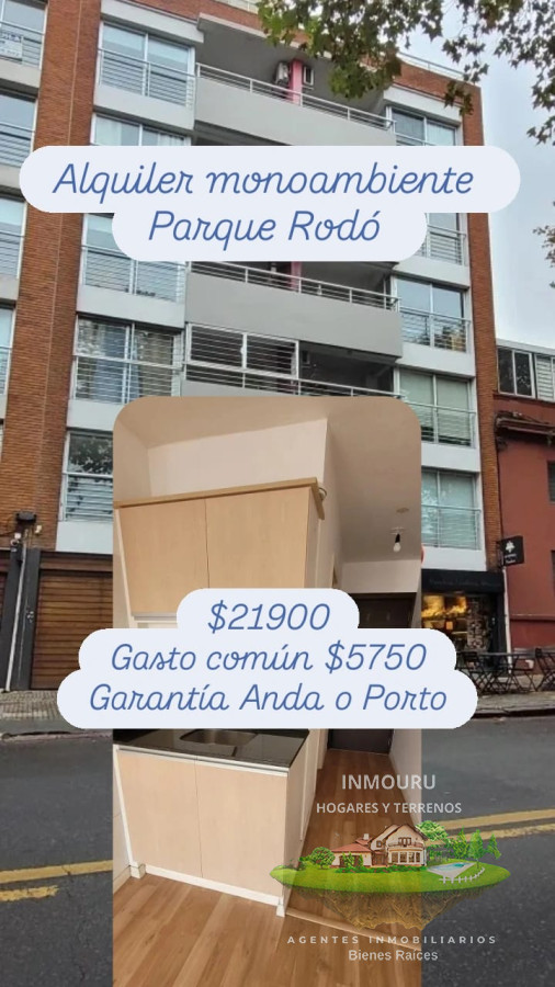Apartamento ID.918 - Alquiler monoambiente en Parque Rodó