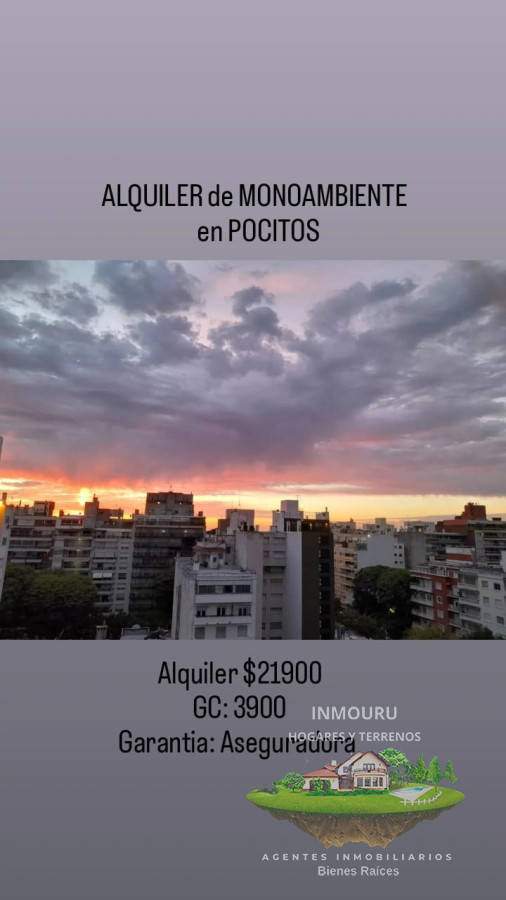 Apartamento ID.717 - ALQUILER de MONOAMBIENTE en POCITOS 