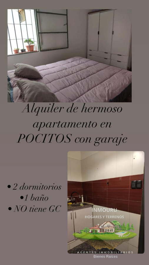 Apartamento ID.942 - ALQUILER de apartamento de 2 dormitorios en POCITOS