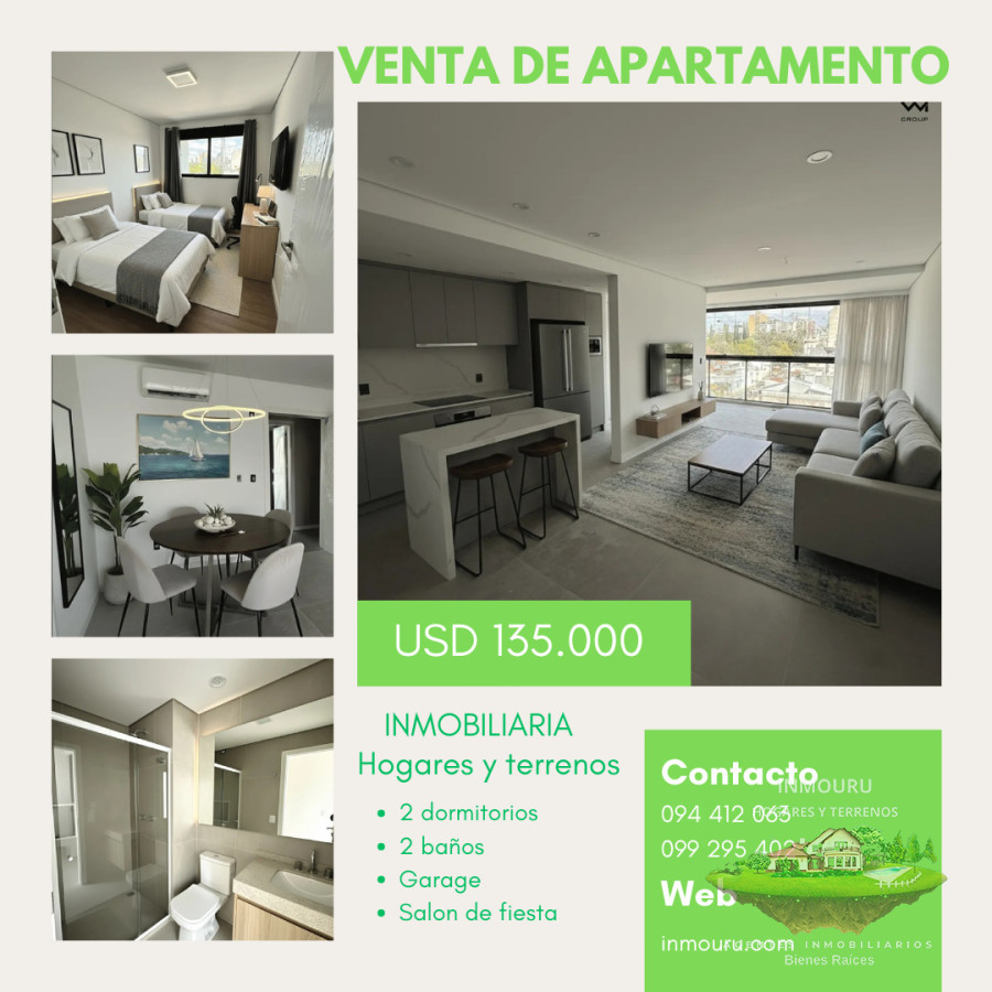 Apartamento ID.2449 - Venta de apartamento a estrenar en Rivera 