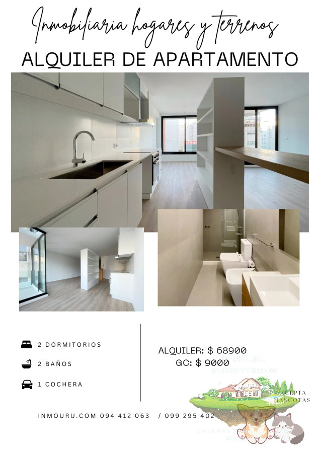 Apartamento ID.1659 - ALQUILER de apartamento de 2 dormitorios en VILLA BUIARRITZ 