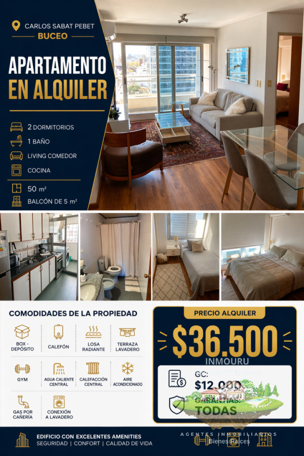 Apartamento ID.2831 - Apartamento en Buceo