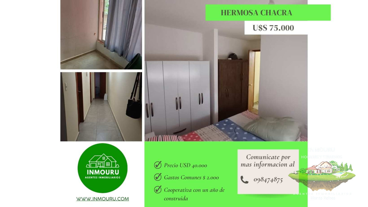 Apartamento ID.2187 - Venta de apartamento en Cooperativa