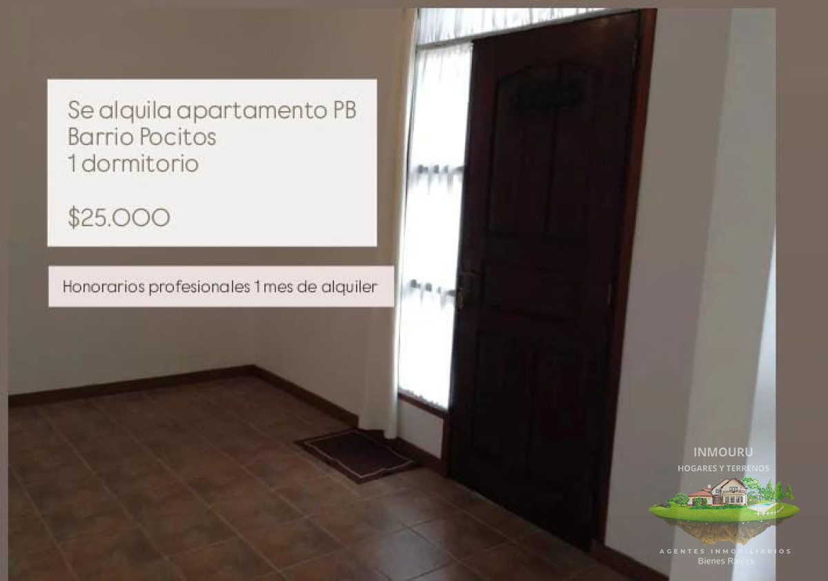 Apartamento ID.692 - Se alquila apartamento de 1 dormitorio, Pocitos 