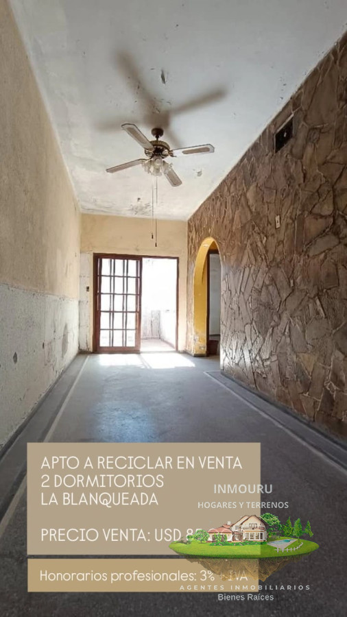 Apartamento ID.665 - Se vende apto a reciclar en La Blanqueada