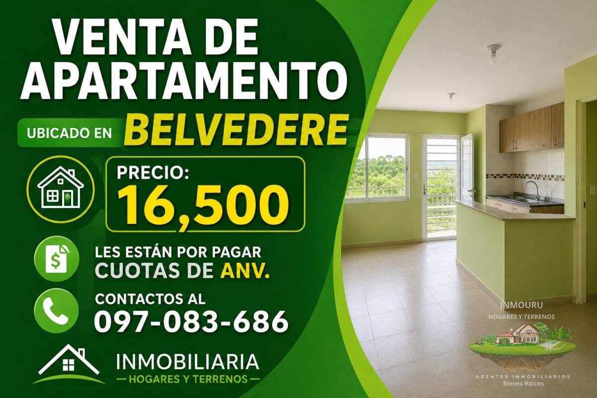 Apartamento ID.2942 - Vendo impecable Apto ubicado en zona Belvedere