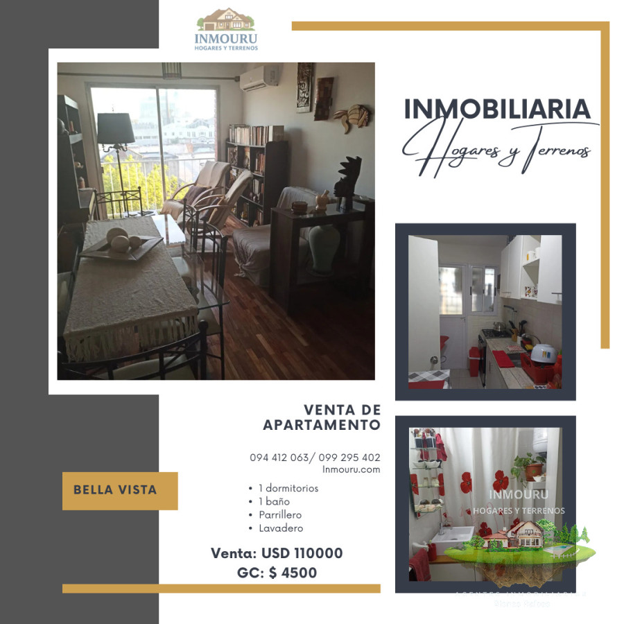 Apartamento ID.2221 - VENTA de apartamento en BELLA VISTA
