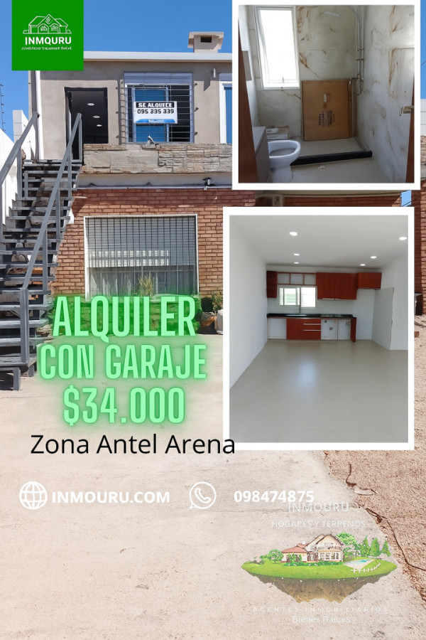 Apartamento ID.1820 - Alquiler Antel arena en altos 2 dormitorios 