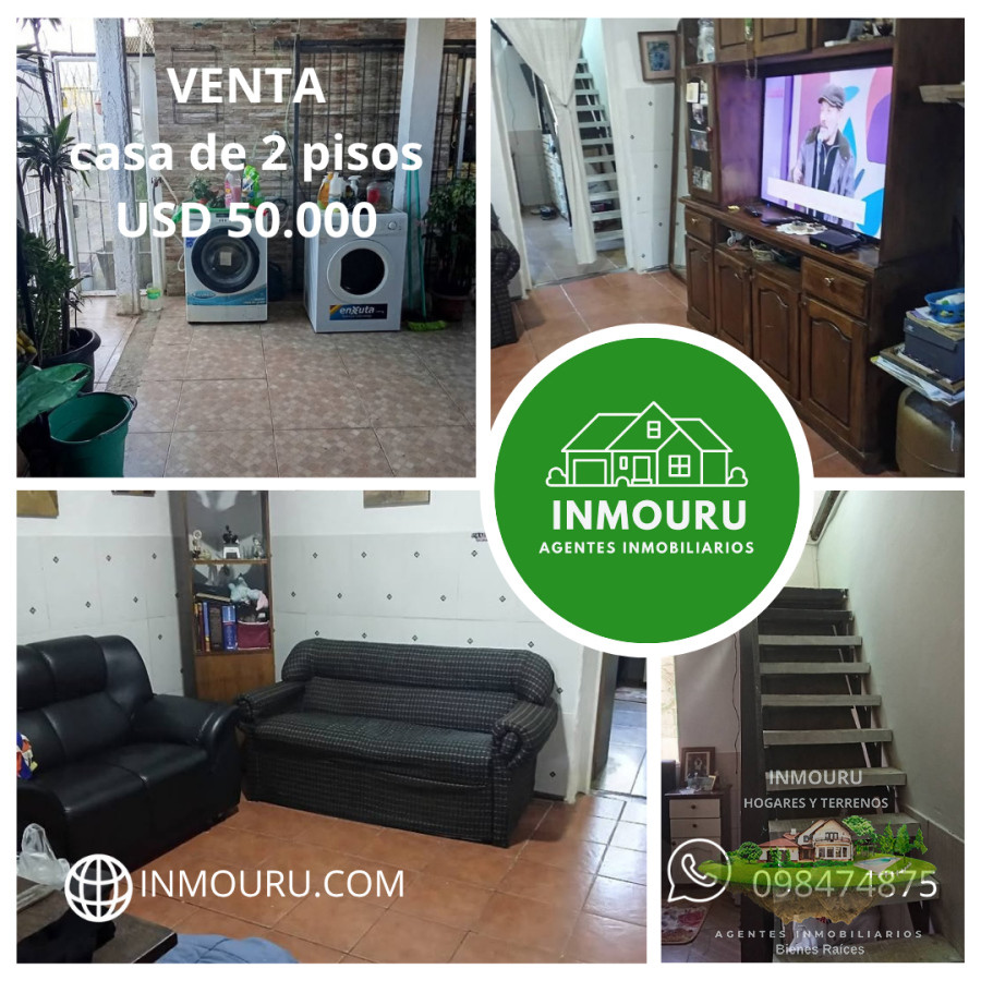 Apartamento ID.1493 - Venta de casa de 2 pisos en Piedras Blancas