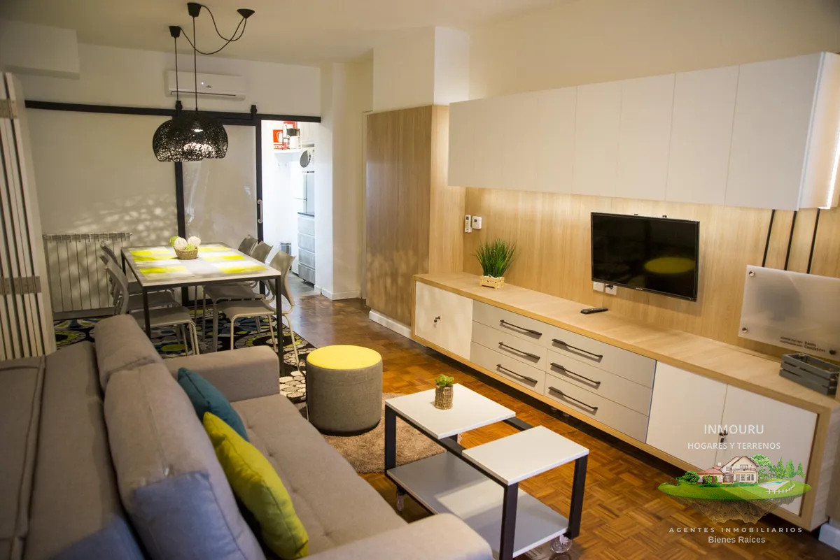 Apartamento ID.1568 - Se alquila amoblado 2 dormitorios con patio, Pocitos