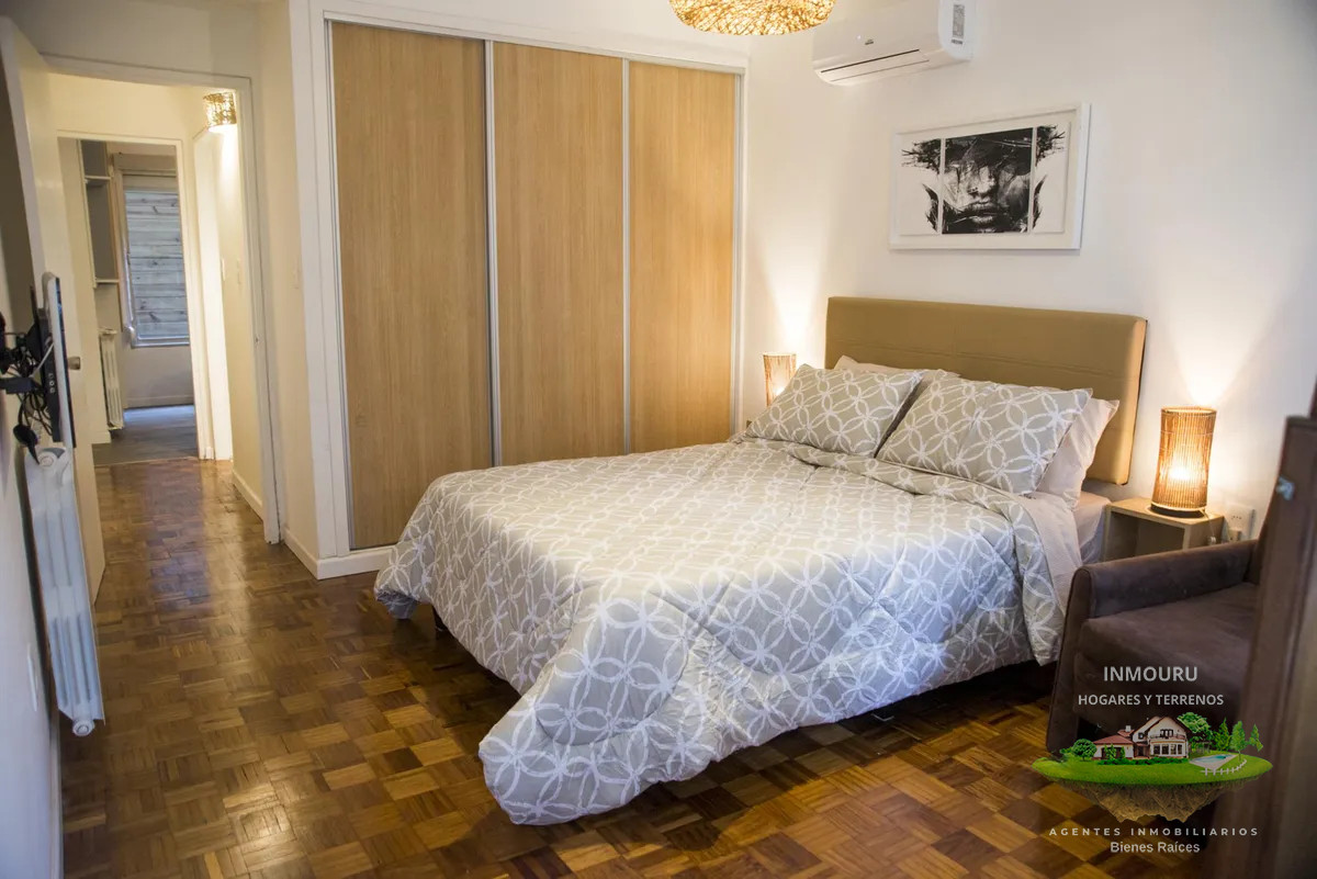 Apartamento ID.1568 - Se alquila amoblado 2 dormitorios con patio, Pocitos