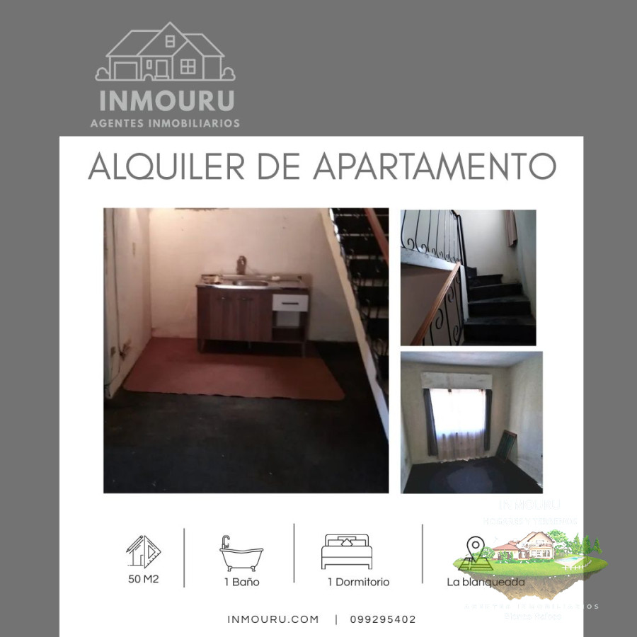 Apartamento ID.1017 - ALQUILER de apartamento en la blanqueada