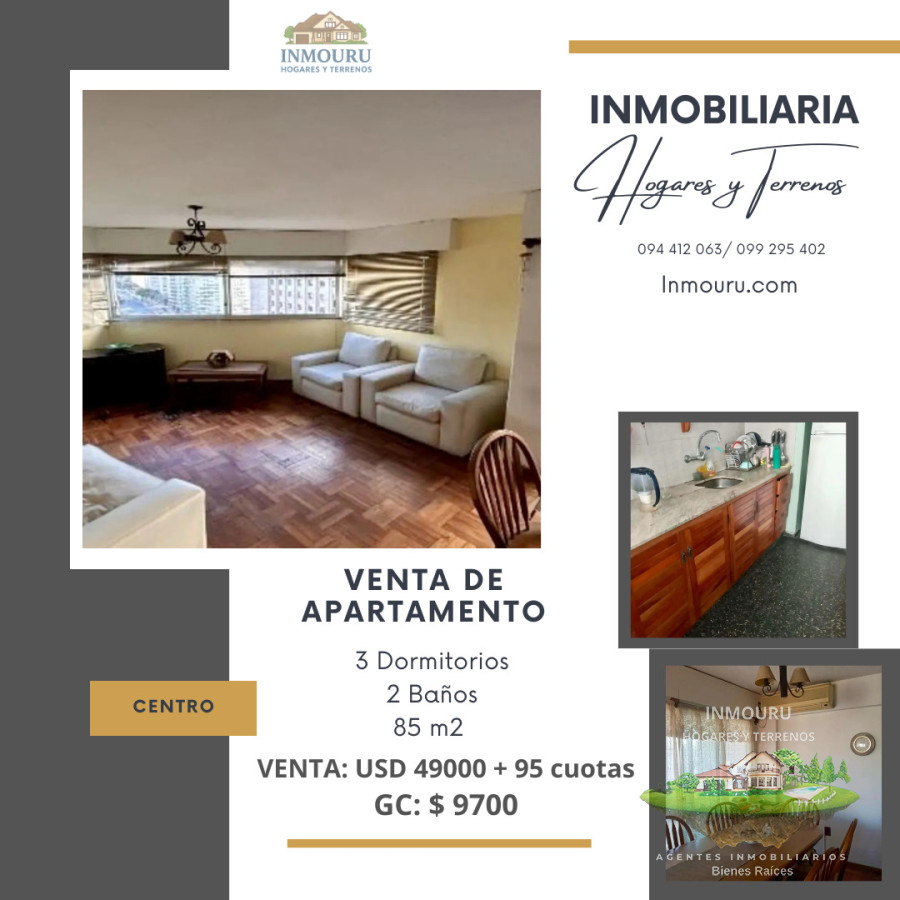 Apartamento ID.2416 - VENTA de apartamento en el CENTRO