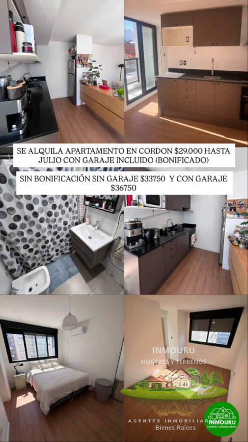 Apartamento ID.2638 - Se alquila apartamento en zona Cordón