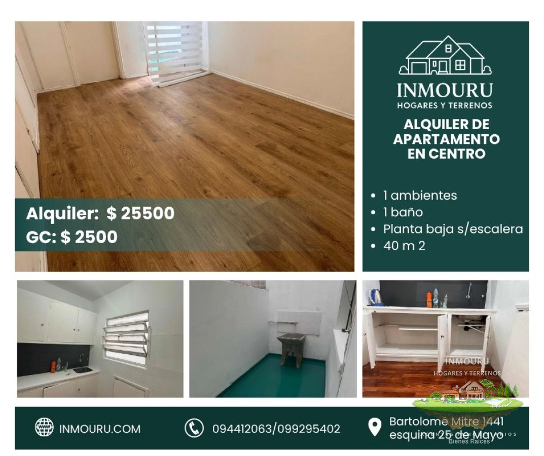 Apartamento ID.1141 - ALQUILER de apartamento en CENTRO