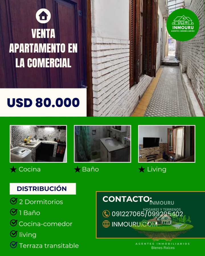 Apartamento ID.1646 - Venta de apartamento en La comercial