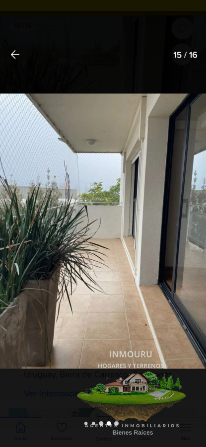 Apartamento ID.1755 - Alquilo Lindo y Moderno Apto en Barra Carrasco