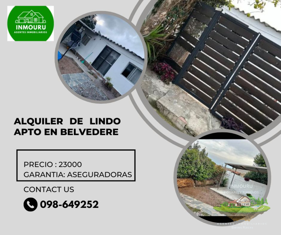 Apartamento ID.1018 - Alquilo Amplio y acogedor apto en Belvedere