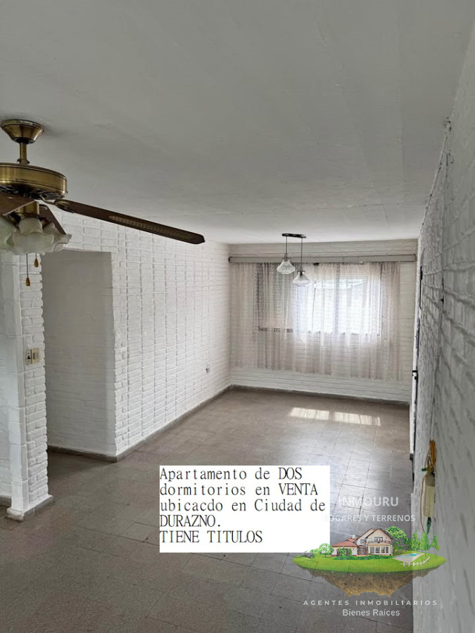 Apartamento ID.373 - VENTA de apartamento de dos dormitorios ubicado en la ciudad de DURAZNO