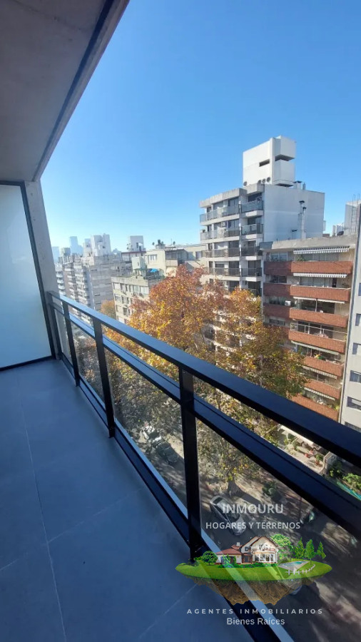 Apartamento ID.1171 - Se alquila monoambiente en piso alto, Pocitos
