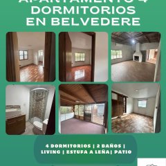 Venta de apartamento en Belvedere
